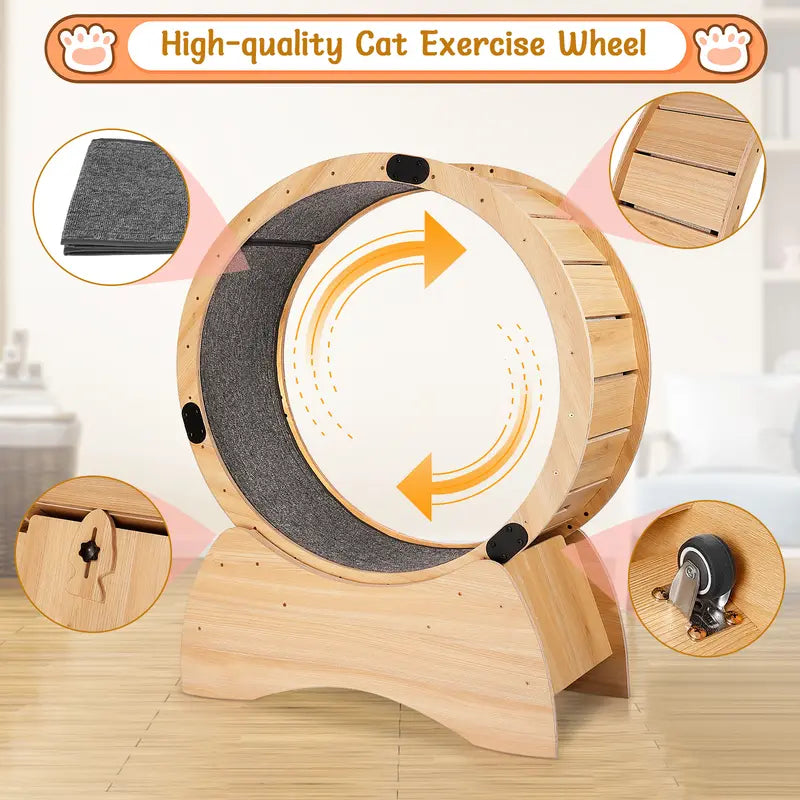 Cat Exercise Wheel 