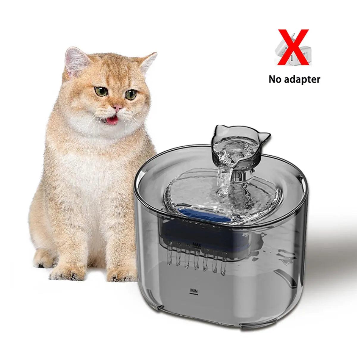 Automatic Cat Water Fountain with Filter