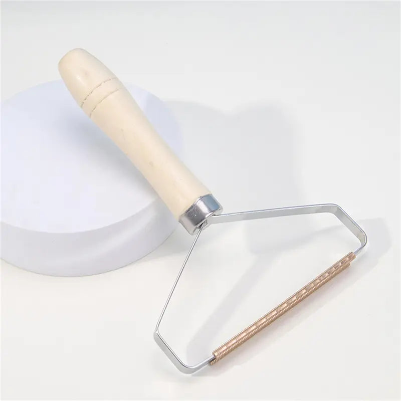 Cat Hair Removal Brush with Wooden Handle