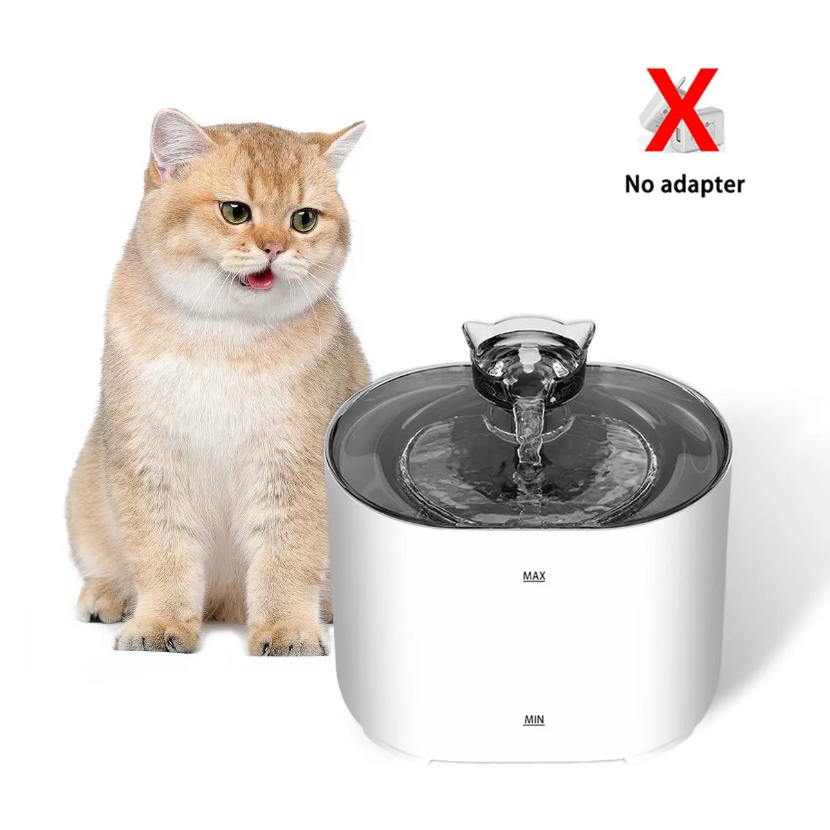 Automatic Cat Water Fountain with Filter