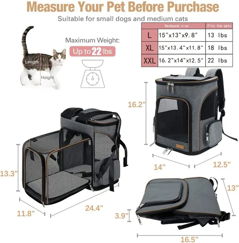 Pet Carrier Backpack E